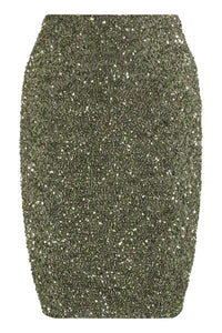 Minigonna in paillettes